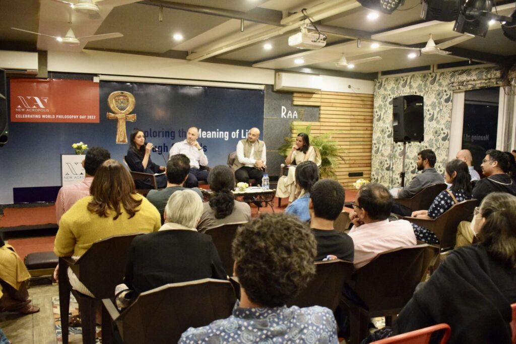 "Exploring the meaning of life through symbols" - Conference in New Acropolis India